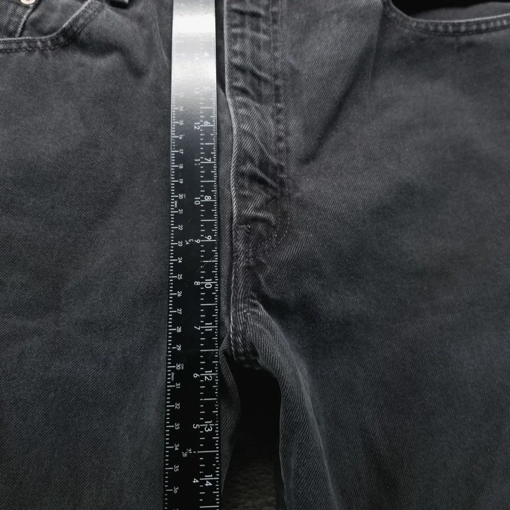 VTG Levis 550 Jeans Mens‎ 38x32 Black Relaxed Tapered 90s Made in Canada Denim